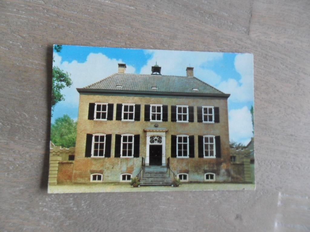 Udenhout, kasteel de Strijdhoef/hoofdgebouw 1974, Verzenden, 1960 tot 1980, Gelopen, Limburg