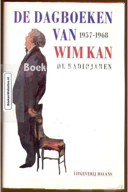bw3-de dagboeken van wim kan-de radiojaren 1957-1968-goede s, Ophalen of Verzenden, Zo goed als nieuw