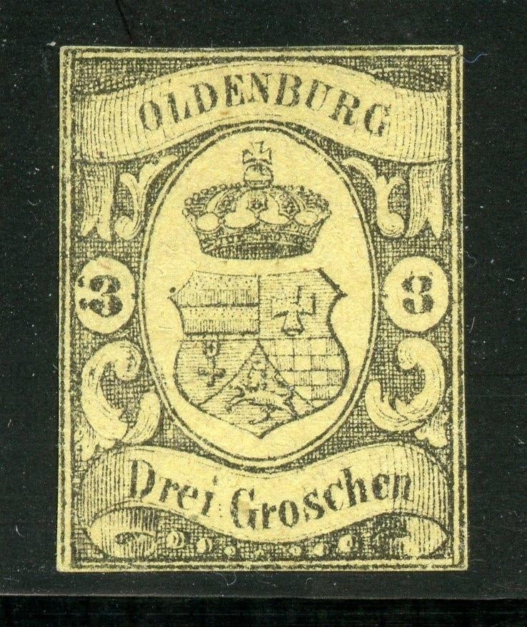 Duitse Staaten - Oldenburg 8 ongebruikt, Verzenden, Overige periodes, Postfris