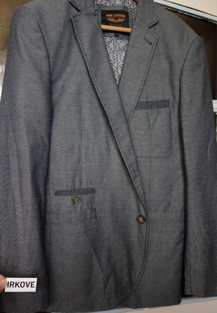 PME LEGEND HEREN COLBERT * Maat XL *, Kleding | Heren, Kostuums en Colberts, Verzenden, Grijs, Pme Legend, Maat 56/58 (XL)