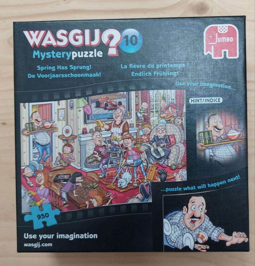 Wasgij puzzels a 950 stukjes prijs per stuk, Ophalen, 500 t/m 1500 stukjes, Zo goed als nieuw