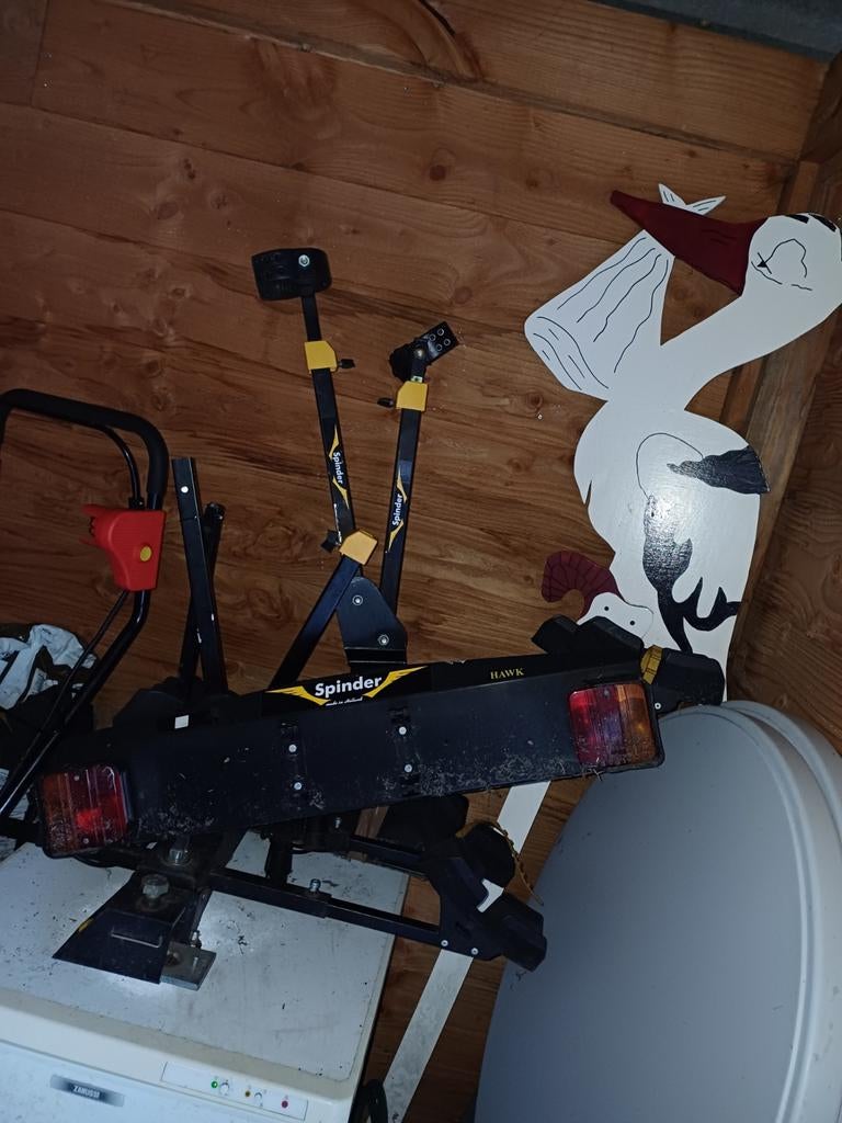 Spinder Fietsendrager voor Auto (2 stuks), Auto diversen, Fietsendragers, Ophalen of Verzenden, 2 fietsen, Gebruikt, Trekhaakdrager