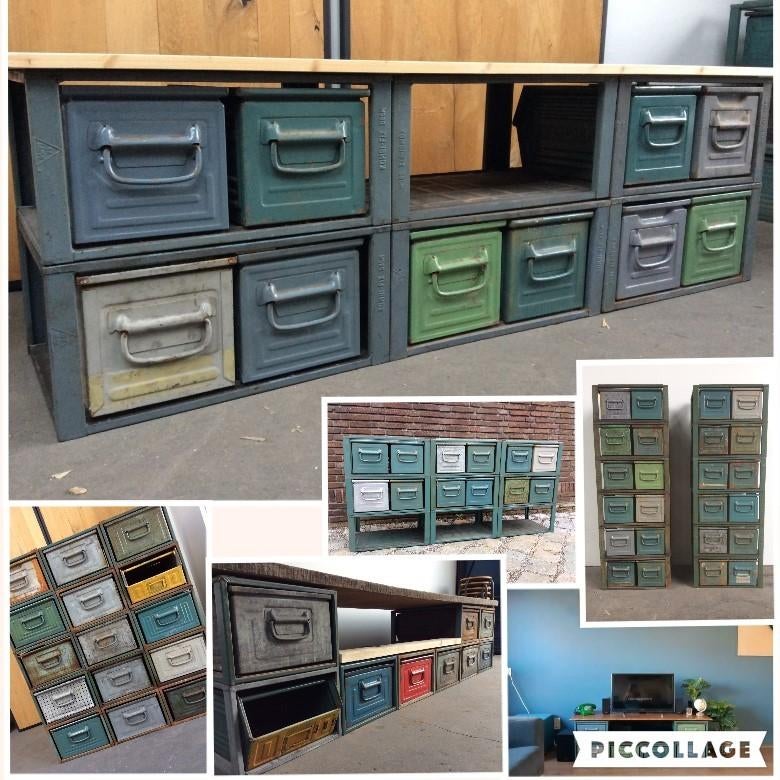 Modulaire KASTEN Ladekast TV-kast Stellingkast Stelling SALE, Huis en Inrichting, Kasten | Ladekasten, Gebruikt, Ophalen of Verzenden