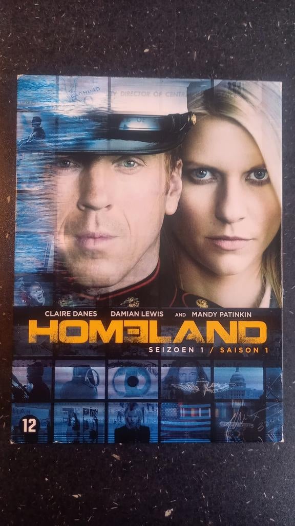 Homeland seizoen 1 tm 4 DVD, Alle leeftijden, Ophalen of Verzenden, Zo goed als nieuw, Detective en Krimi
