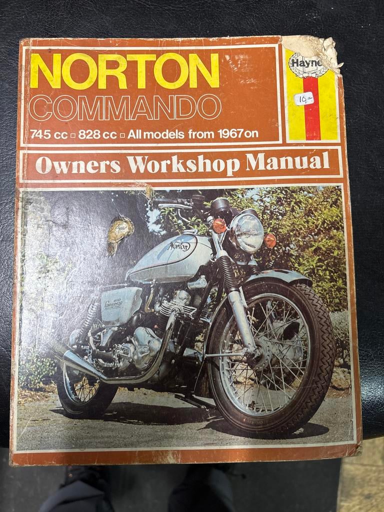 Norton commando workshop manual, Ophalen of Verzenden, Overige merken