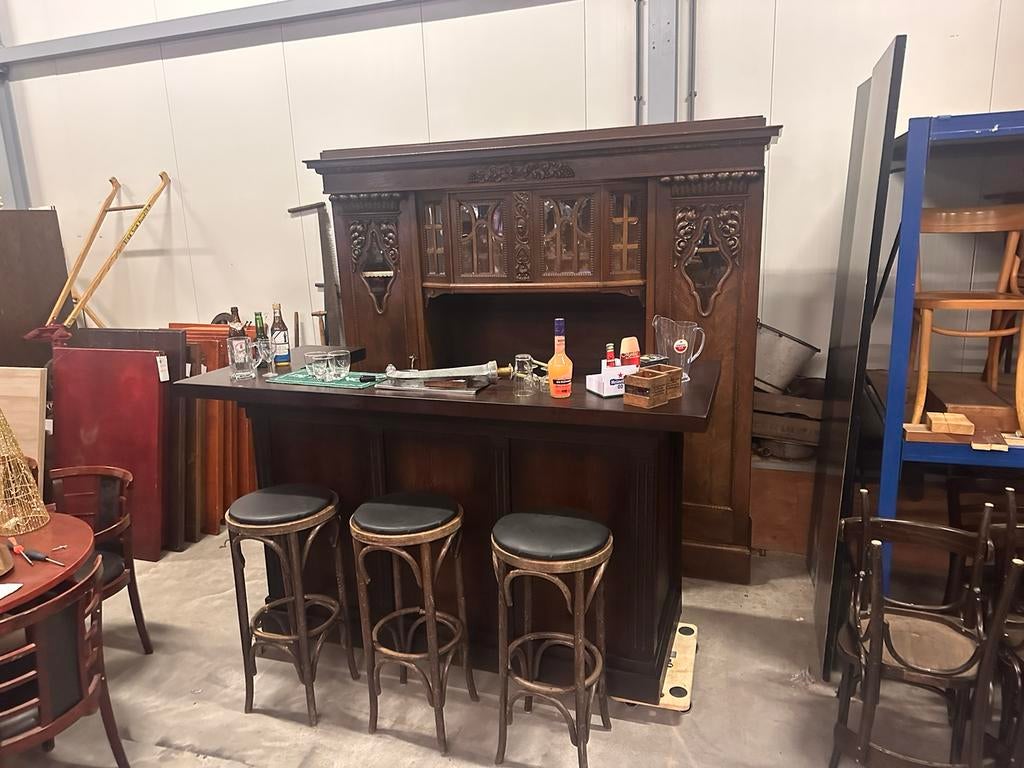 Huisbar thuisbar barretje toog mancave bar kroeg, Ophalen of Verzenden, Gebruikt