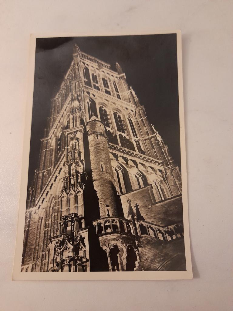 Oude ansichtkaart Zaltbommel 1100 jarig bestaan 1950, Ophalen of Verzenden, 1940 tot 1960, Ongelopen, Gelderland