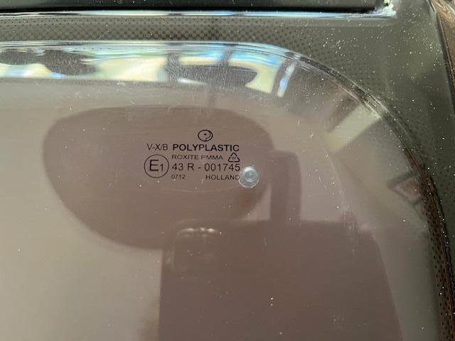 Polyplastic WC- raam, Ophalen of Verzenden, Zo goed als nieuw