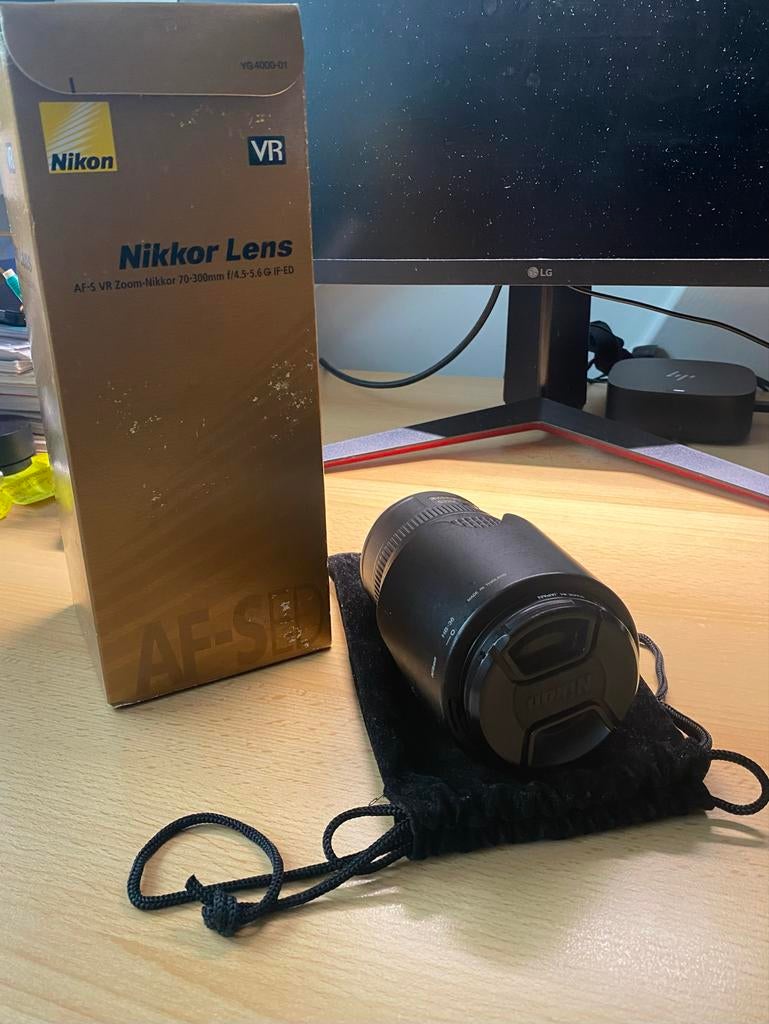 Nikkor 70-300mm f/4.5-5.6 G IF-ED Telelens, Audio, Tv en Foto, Fotografie | Lenzen en Objectieven, Ophalen of Verzenden, Gebruikt