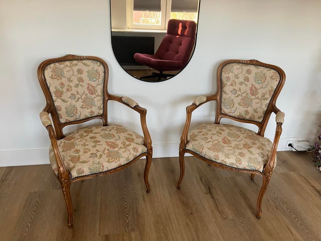 Laatste kans! Vintage Louis XV Fauteuils, Ophalen