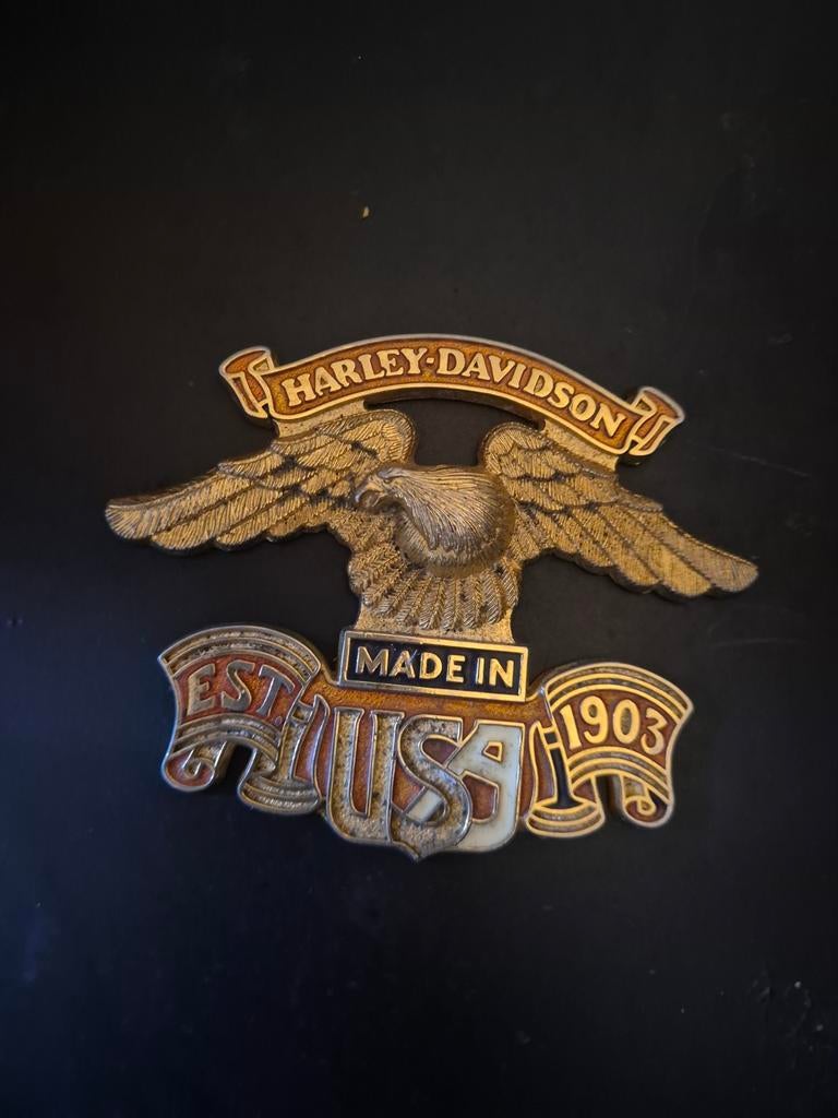 Harley-Davidson Eagle Embleem, Motoren, Ophalen of Verzenden