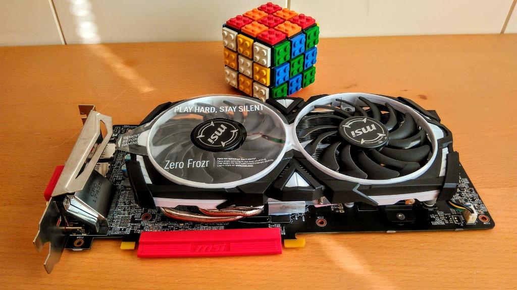 MSI Radeon RX 580 ARMOR 8G OC Videokaart, AMD, GDDR6, PCI-Express 4, HDMI