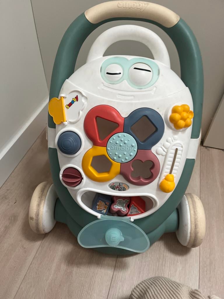 Smoby loopwagen - gebruikt, Kinderen en Baby's, Speelgoed | Babyspeelgoed, Ophalen, Gebruikt, Overige typen, Met wieltjes