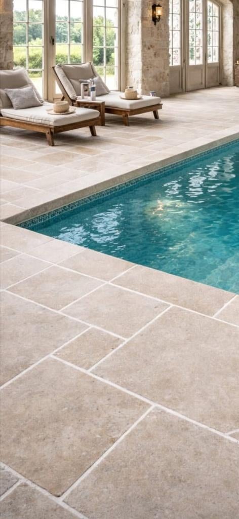 BOURGONDISCHE DALLEN NATUURSTEEN VLOEREN - VLOER- TEGELS!, Tuin en Terras, Tegels en Klinkers, Ophalen of Verzenden, Nieuw, Natuursteen