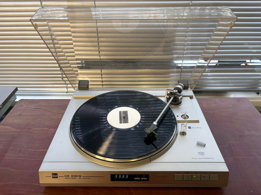 Dual CS 630 Q met nieuw Ortofon OM5E element, Ophalen, Zo goed als nieuw, Dual