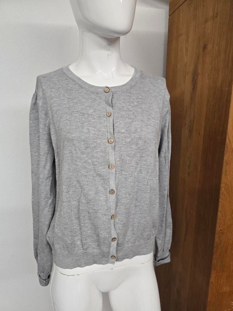 Zusss vest xl l, Maat 46/48 (XL) of groter, Ophalen of Verzenden, Zo goed als nieuw, Grijs