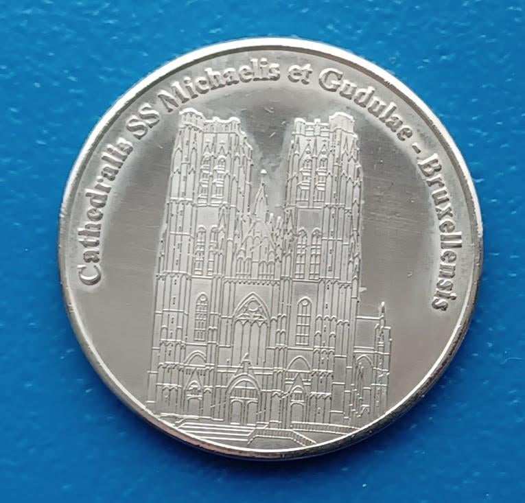 Brussel Kathedraal - Belgian Heritage Collectors - 2015, Ophalen of Verzenden, Overige materialen, Buitenland