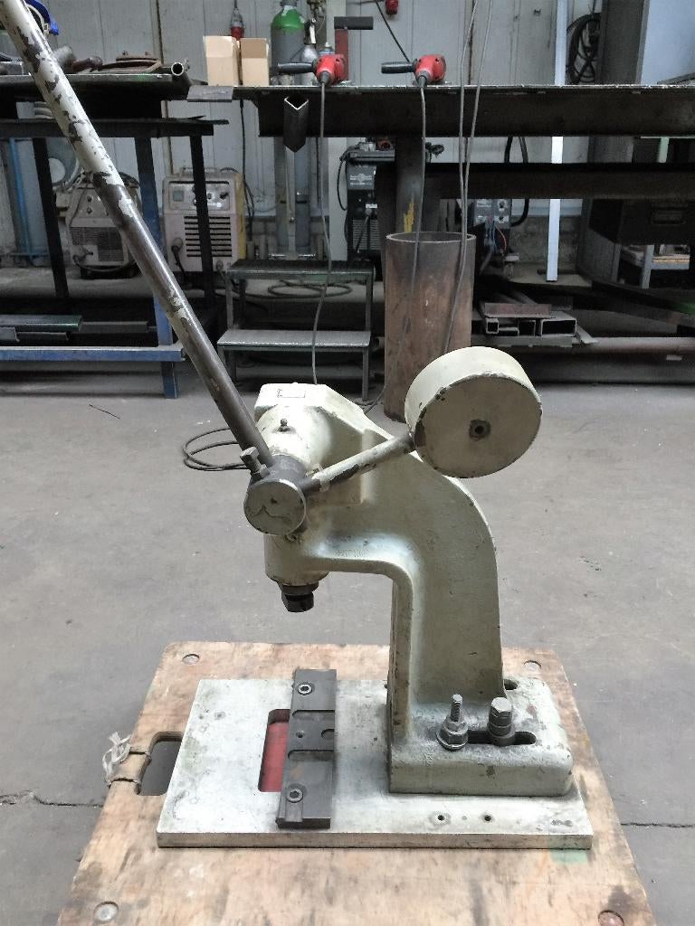 Tafelpers exenterpers handbediend, Doe-het-zelf en Verbouw, Gereedschap | Handgereedschap, Ophalen of Verzenden, Gebruikt