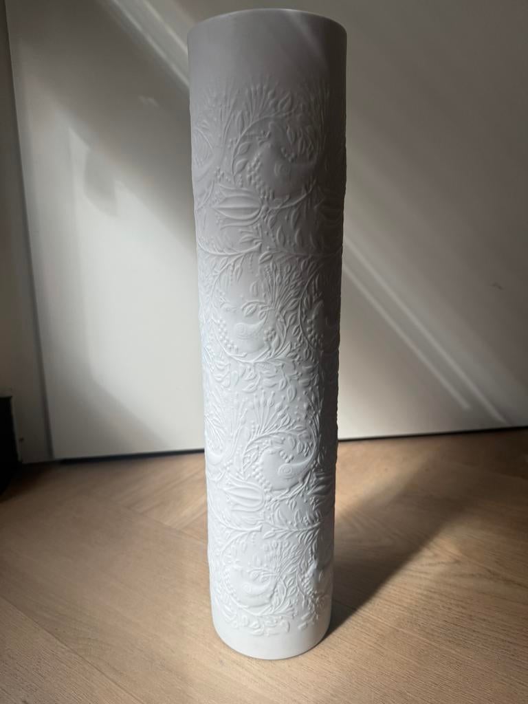 witte porseleinen vaas, Bjørn Wiinblad Rosenthal Studio-Line, Ophalen of Verzenden