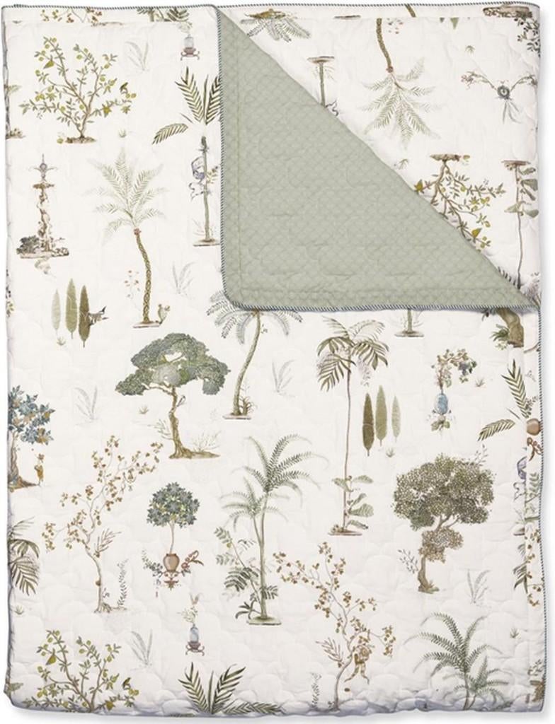 Bedsprei Pip Studio Giardini di Frutta  150x200 SALE, Eenpersoons, Verzenden, Wit, Dekbedovertrek