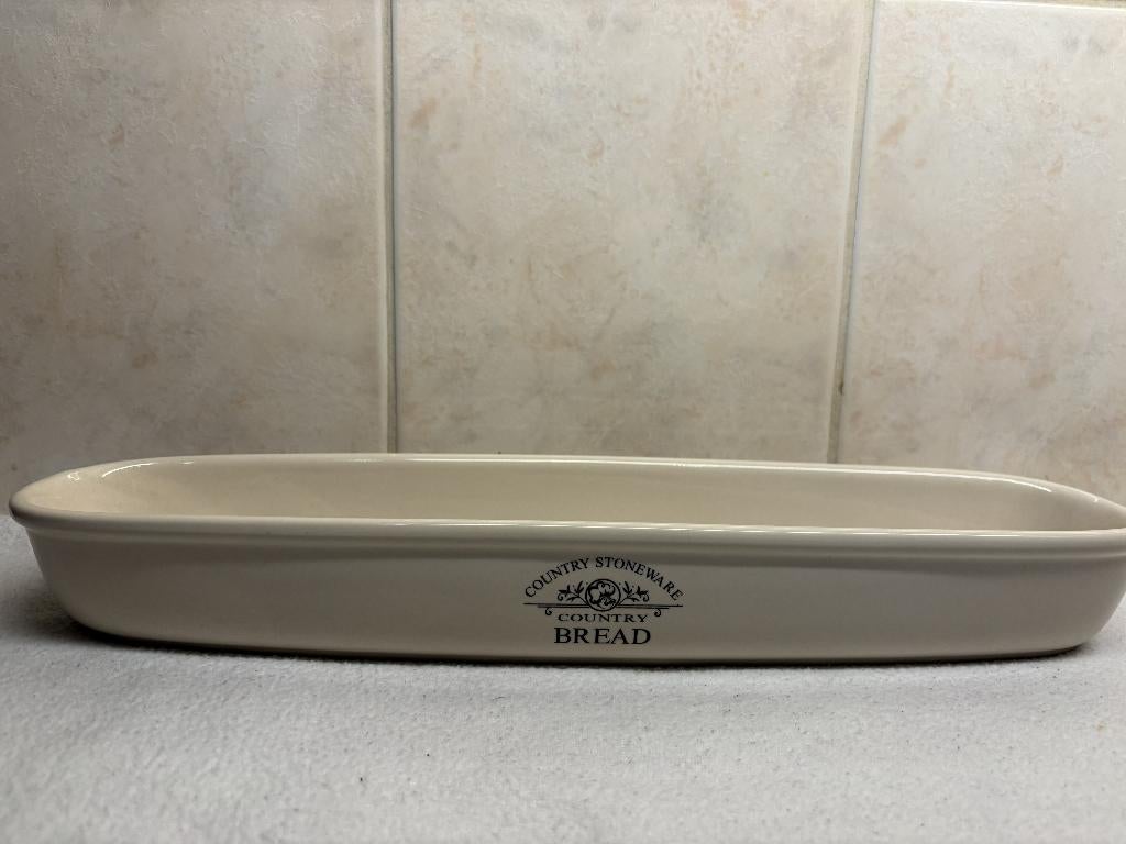 Engelse Brood Schaal Country Stoneware, Ophalen of Verzenden