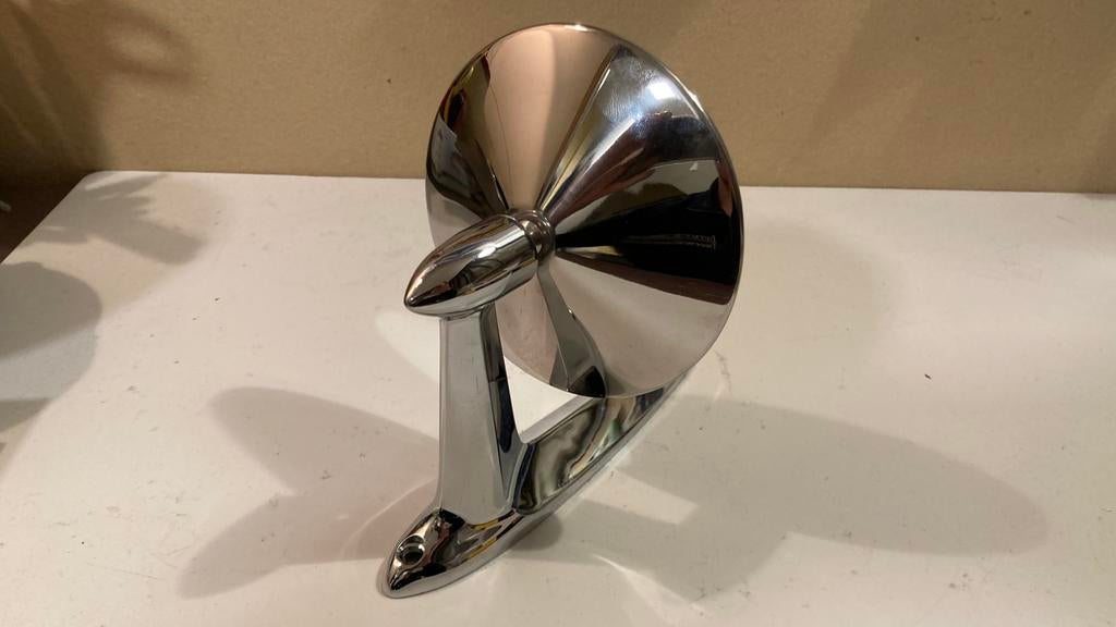 Chrome classic oldtimer spiegel USA style, Ophalen of Verzenden, Nieuw, Metaal of Aluminium, Classic car