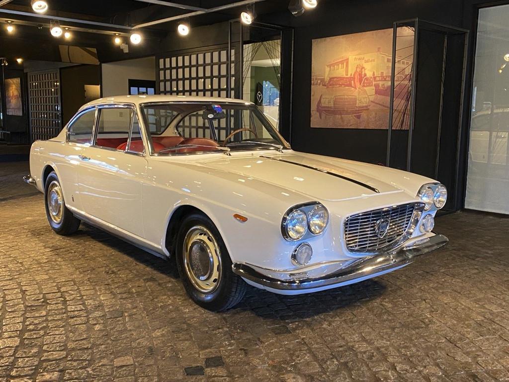 Lancia Flavia Boxer - Dubbele carburator (bj 1962), Auto's, Wit, Bedrijf, Handgeschakeld, 1500 cc