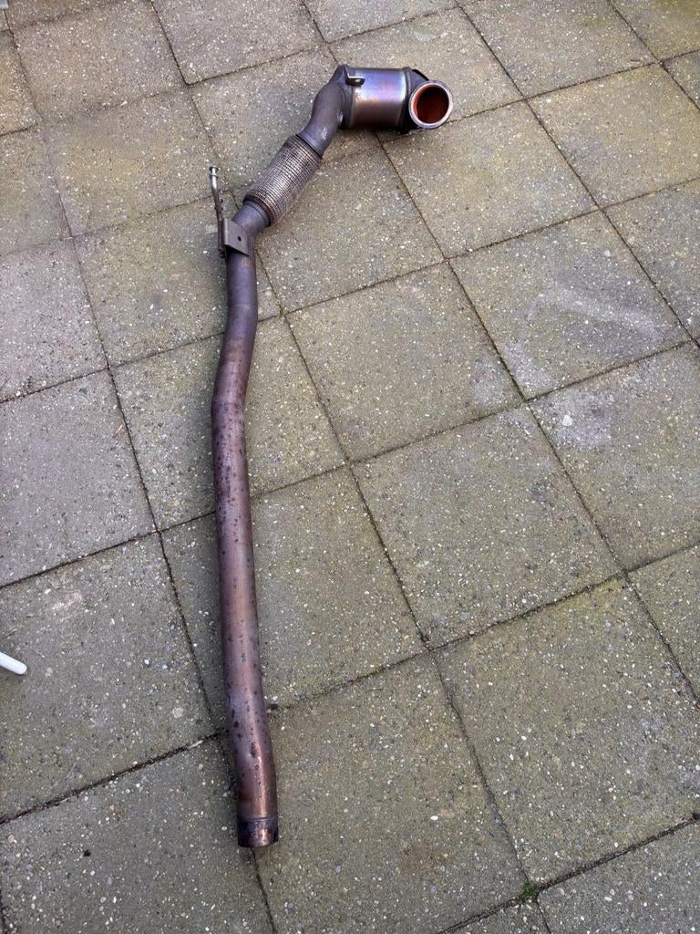 Downpipe met katalysator VW Golf 7 Gti R, Ophalen, Gebruikt, Audi