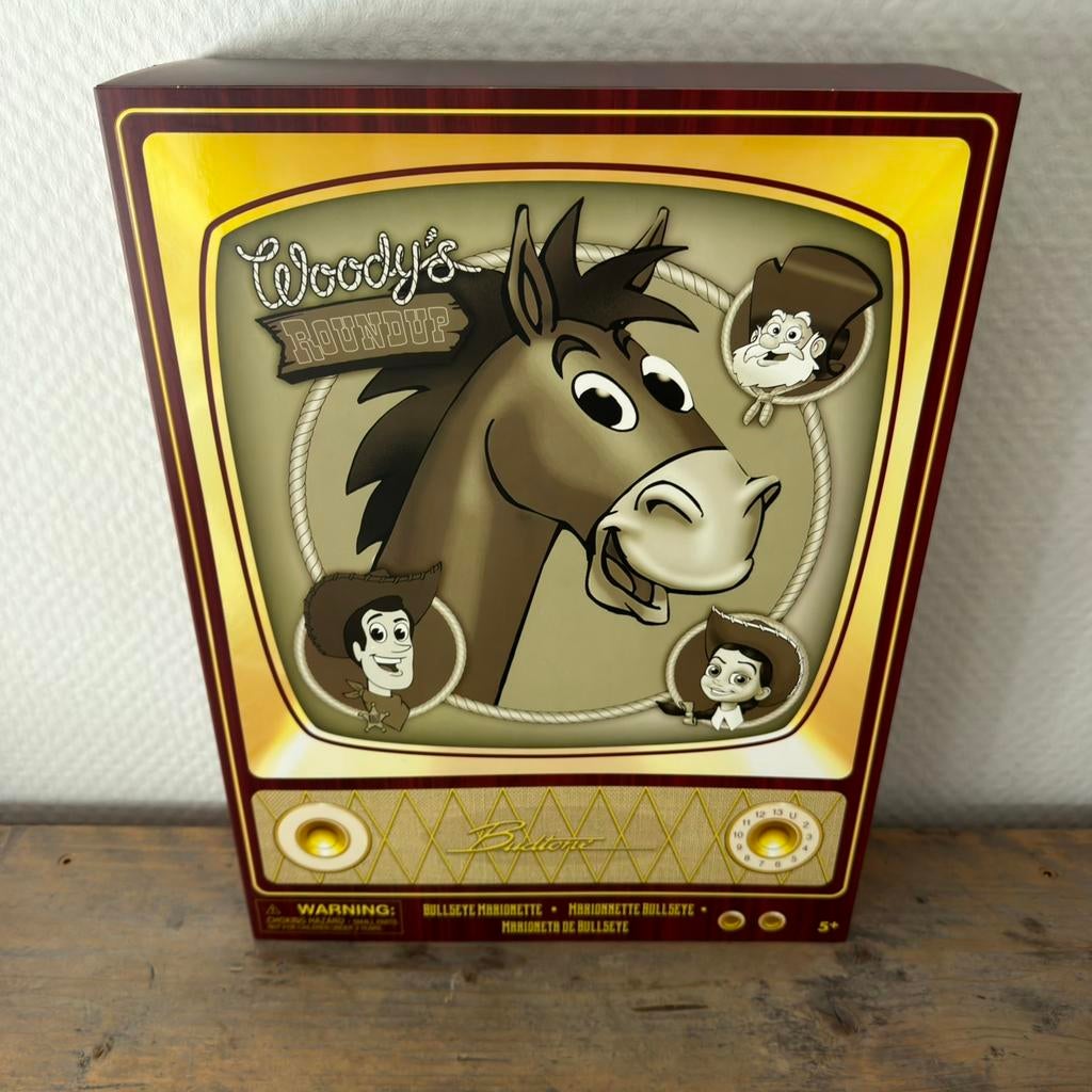 Nieuw geseald Toy Story Woody’s Roundup Marionette Bulls Eye, Ophalen of Verzenden, Nieuw