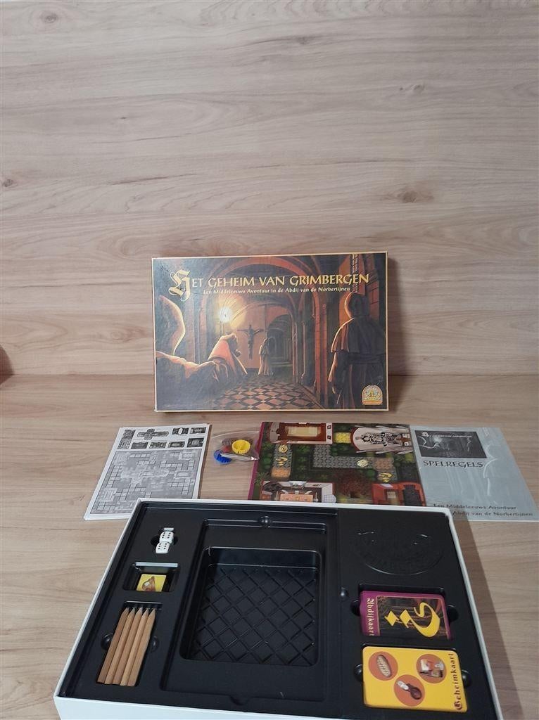 het geheim van grimbergen bordspel [s1219], Verzenden, Zo goed als nieuw