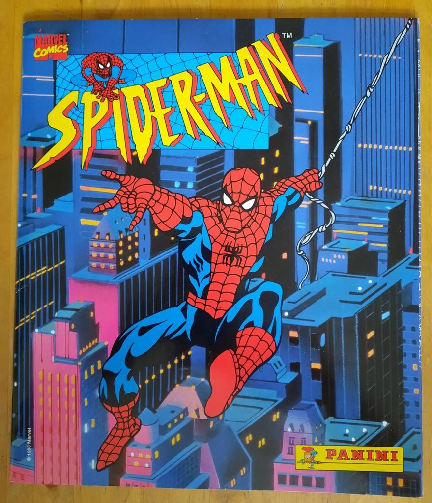 Vintage Spider-Man Panini Verzamelalbum - Marvel Comics, Verzamelen, Ophalen of Verzenden, Zo goed als nieuw