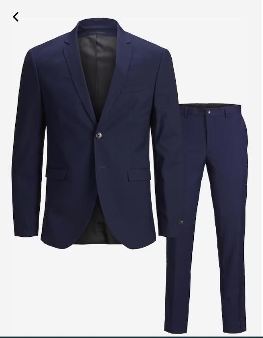 kostuum, Kleding | Heren, Kostuums en Colberts, Ophalen, Nieuw, Maat 52/54 (L), Blauw