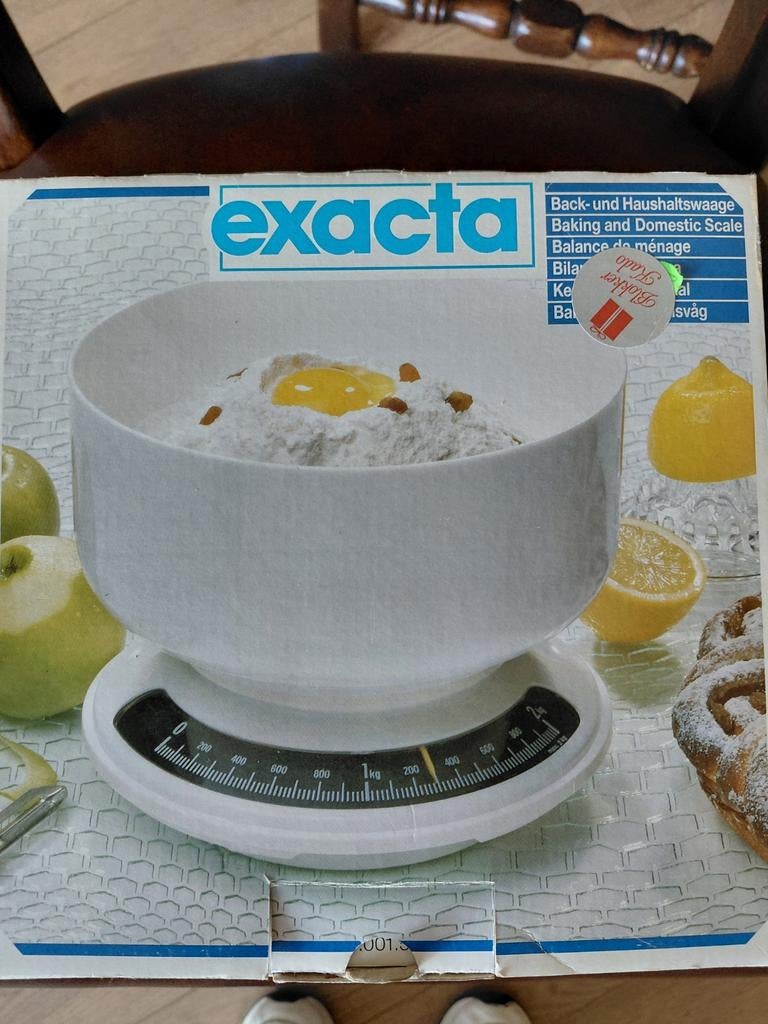 Keukenweegschaal, Ophalen