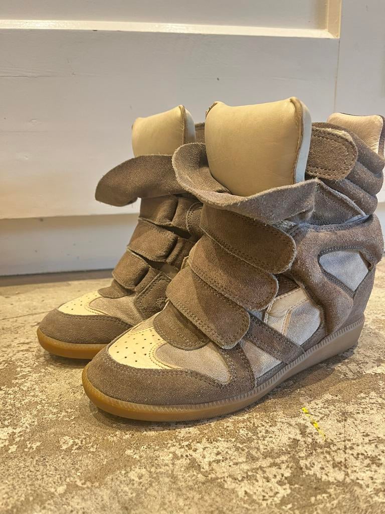 Isabel Marant Bekett sneakers - Maat 36, Kleding | Dames, Ophalen of Verzenden, Gedragen, Bruin, Sneakers of Gympen