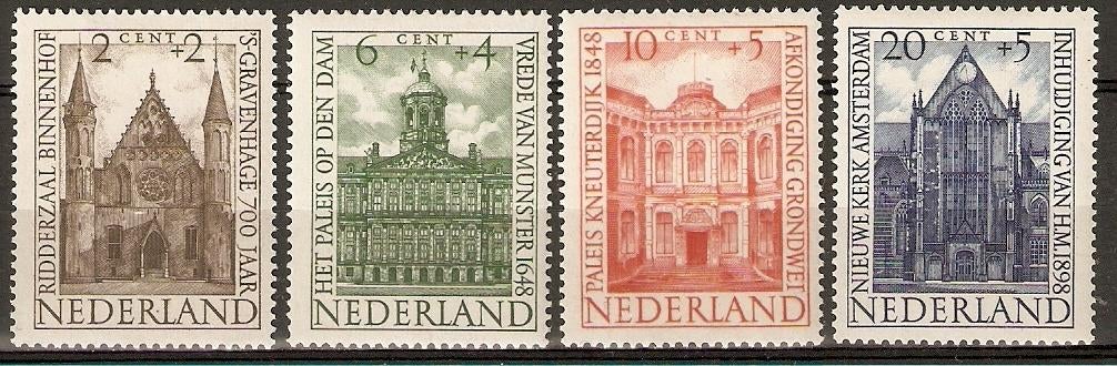 Nederland 500-503 serie zomerzegels., Verzenden, Postfris