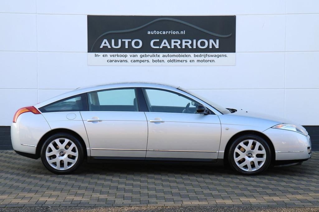 Citroen C6 3.0 V6 Lignage Leder Xenon Navi Youngtimer APK !, Gebruikt, Zwart, C6, 2946 cc