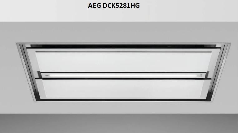 AEG DCK5281HG 120 cm brede plafondunit afzuigkap NIEUW, Ophalen, Overige typen, Motor, Nieuw