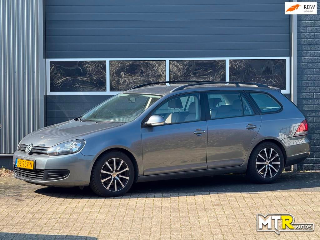 Volkswagen Golf Variant 1.6 TDI Trendline APK|CLIMA|NAVI, Voorwielaandrijving, Stof, Gebruikt, Zwart