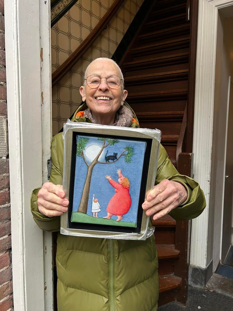 Ada Breedveld schilderij, Ophalen of Verzenden