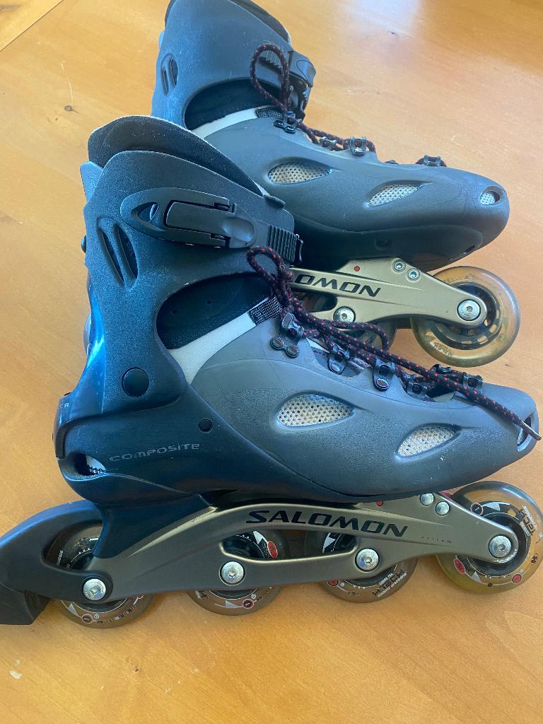 Salomon heren skeelers maat 45, Sport en Fitness, Skeelers, Gebruikt, Heren, Inline skates 4 wielen, Salomon
