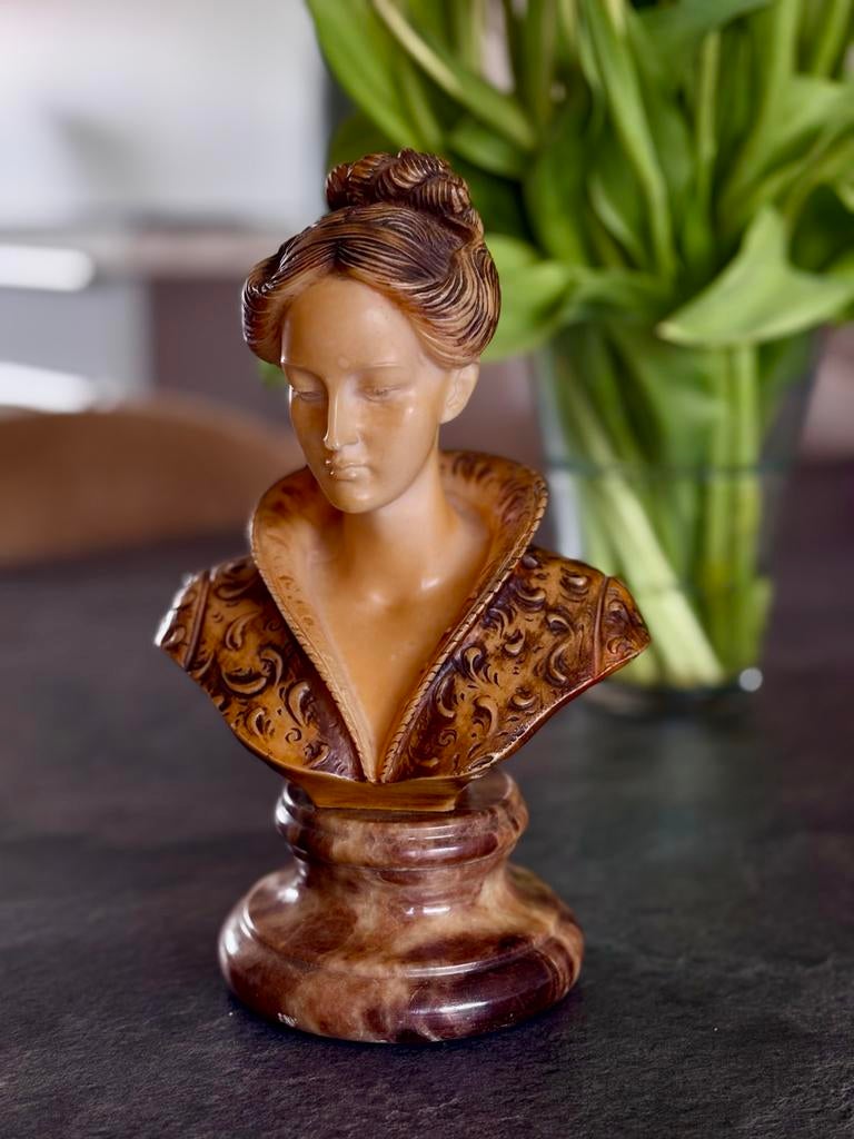 Vintage Buste A Gianelli- Gesigneerd, Ophalen