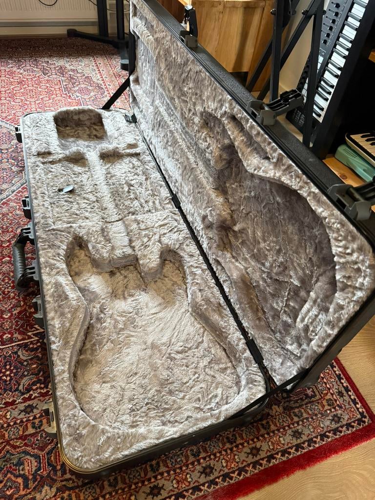 Fender Deluxe Molded Bass Case, Muziek en Instrumenten, Behuizingen en Koffers, Ophalen, Gebruikt, Elektrische basgitaar
