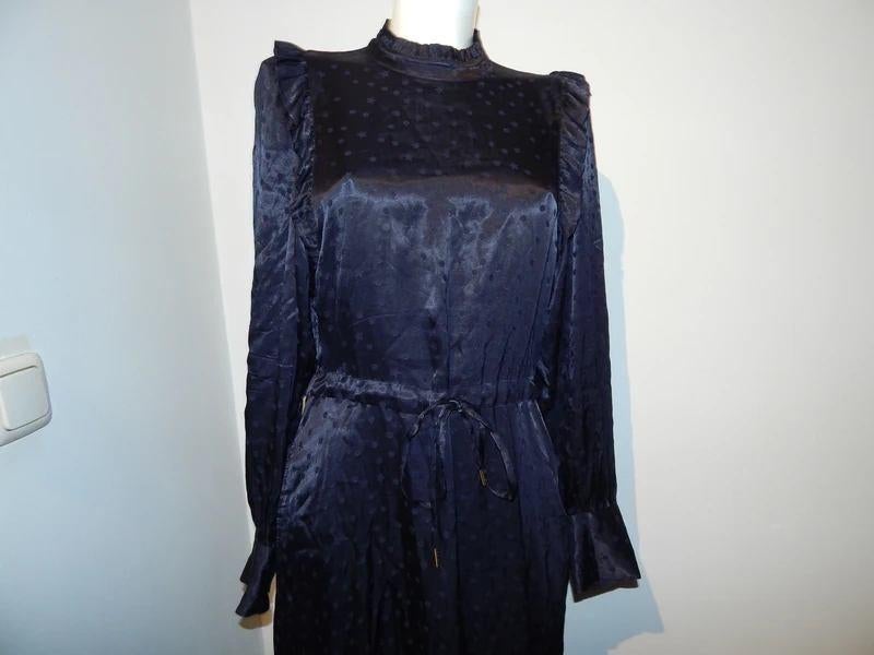 Essentiel Antwerp chique maxi jurk glans stof sterretjes, Kleding | Dames, Maat 38/40 (M), Overige kleuren, Verzenden, Essentiel Antwerp