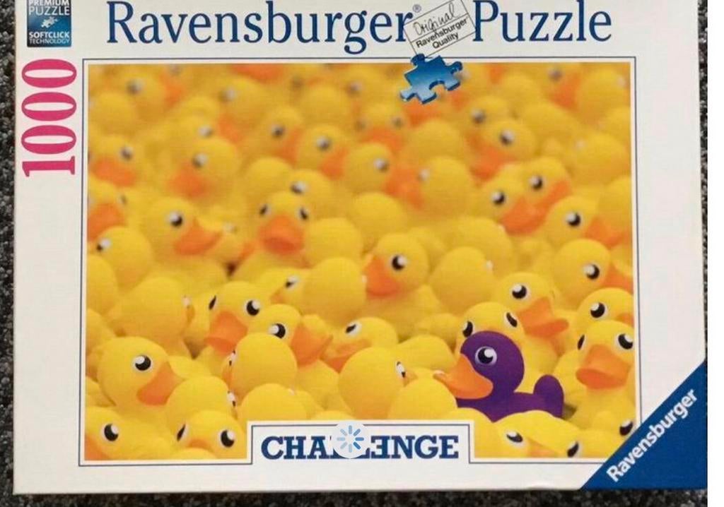 Ravenburger puzzel 100p stukjes, Ophalen of Verzenden, Zo goed als nieuw