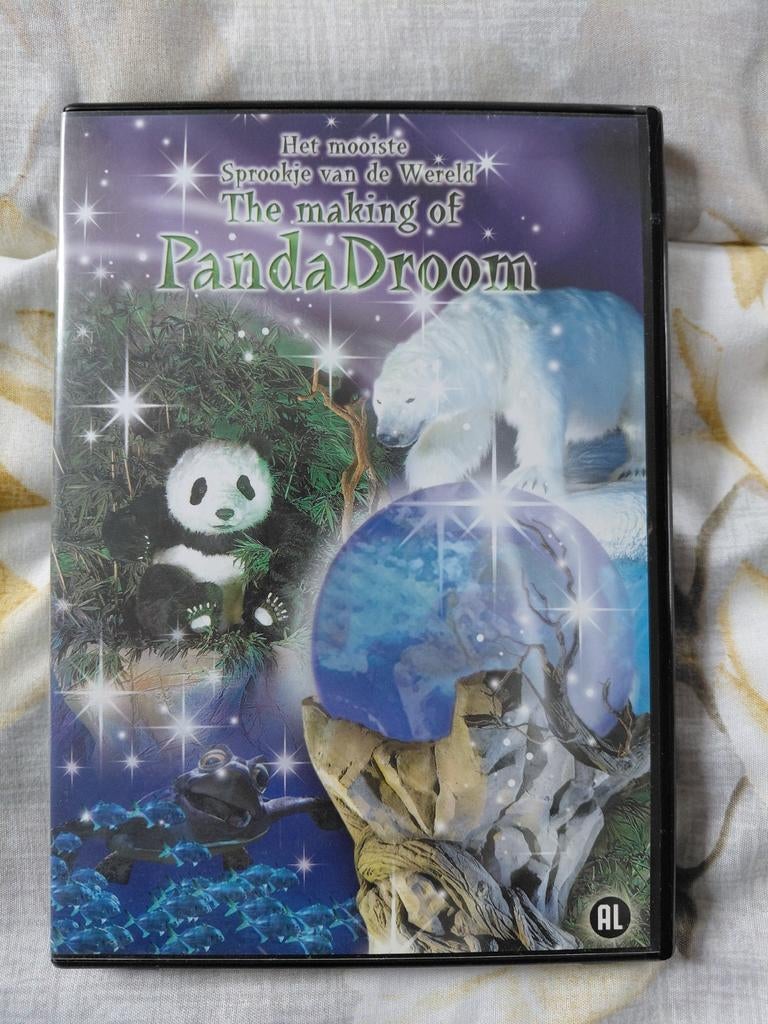 Efteling dvd - Making of Panda Droom, Verzamelen, Efteling, Ophalen of Verzenden, Zo goed als nieuw, Overige typen