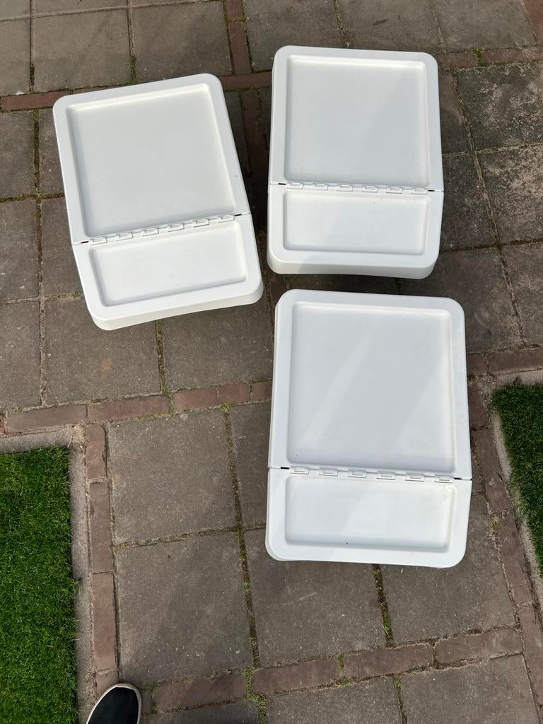 Ikea Sortera bakken 8x met deksels, Ophalen, Gebruikt, 40 tot 60 cm, 50 tot 75 cm