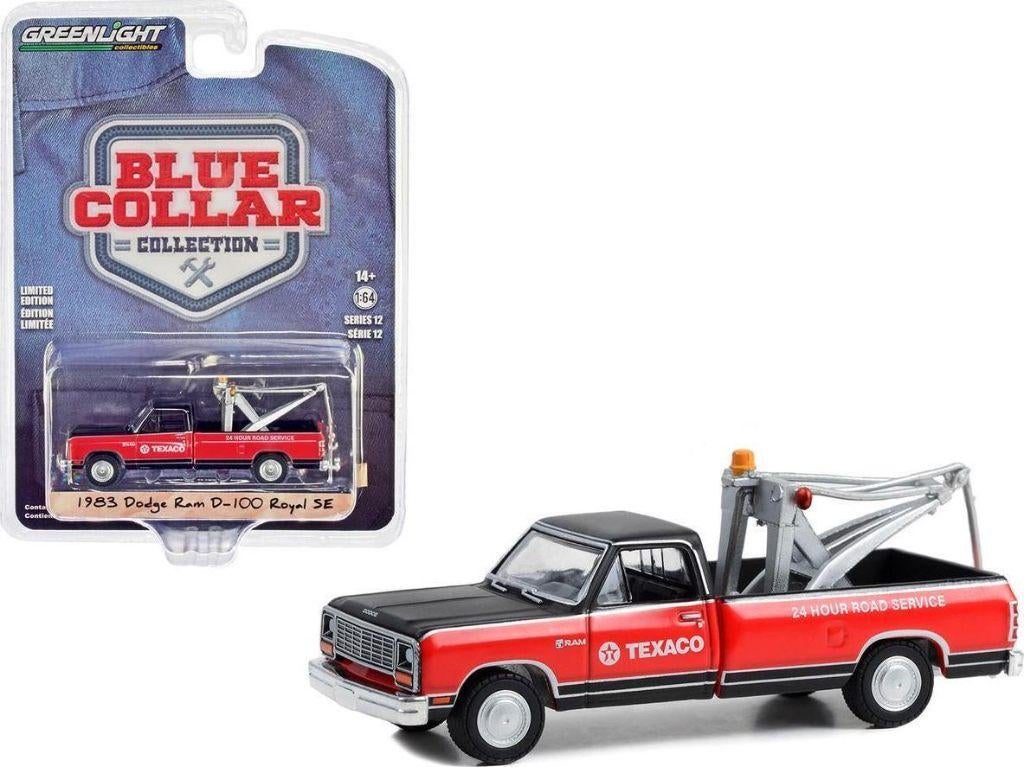 1983 Dodge Ram D-100 Royal SE van Greenlight 1/64 Texaco tak, Ophalen of Verzenden, Nieuw, Auto