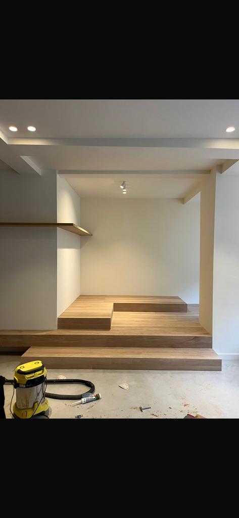 Massief Eiken Vloer / Tapis Rustiek – NIEUW, Doe-het-zelf en Verbouw, Hout en Planken, Minder dan 25 mm, Eiken, Ophalen of Verzenden