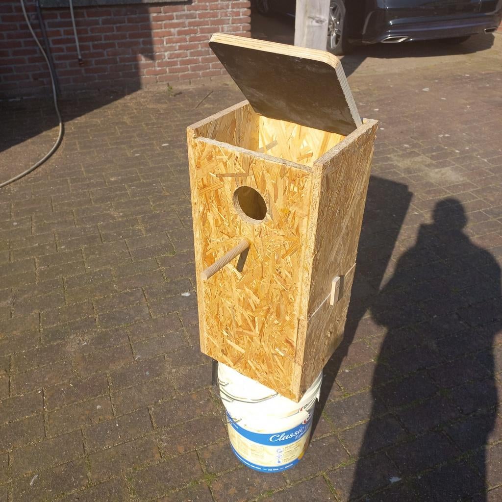 Te koop 4 broed blokken, Ophalen of Verzenden, Hout, Broedkooi of Kweekkooi