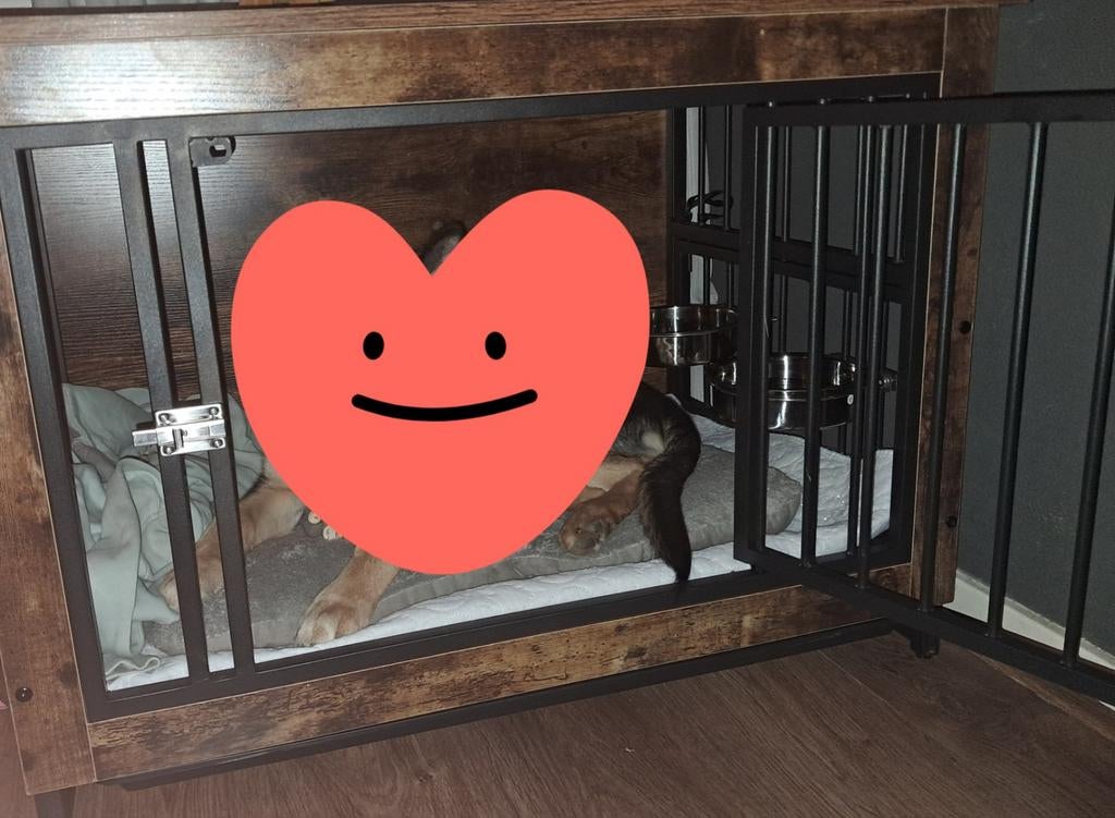 Hondenbench, Dieren en Toebehoren, Ophalen, Zo goed als nieuw